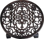 Esschert Design planttrolley - gietijzer - Diameter 29cm