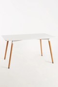 Rechthoekige torentafel 140 x 80 cm