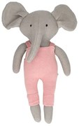Knuffel olifant, GOTS katoen, gebreid
