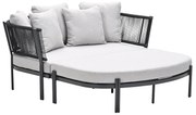 Garden Impressions Atlanta lounge ligbed - daybed - donker grijs