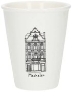 Gevel mok, Mechelen, porselein, 200 ml