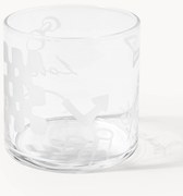 Westwing Crosby Studios, handgemaakte tumblers Cristal, 2-delig