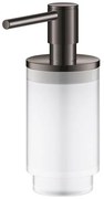 GROHE Selection zeepdispenser glas 130ml hard graphite 41028a00