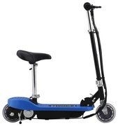 vidaXL Step elektrisch met zitje 120 W blauw