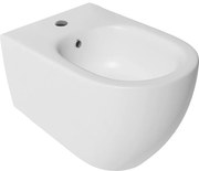 Isvea Infinity hangend bidet 36x53cm wit mat