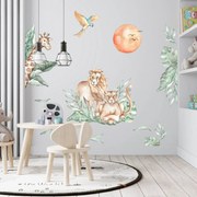 INSPIO Muursticker - SAFARI dieren in het wild