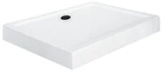 Kerra Victor douchebak rechthoek 90x80x14cm wit