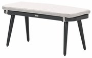 Garden Impressions Kalibo sportbank 101x40 cm - donker grijs