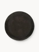 Handgemaakt dinerbord Nordic Coal, 4 stuks