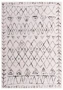 vidaXL Vloerkleed met print 80x150 cm stof meerkleurig