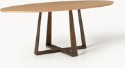 Ovale eettafel Amella, in verschillende formaten