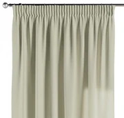 Runyéla 100% verduisteringsgordijnen, thermische gordijnen, koudebescherming, gordijnen met plooiband, 200 x 160 cm (h x b), set van 2, linnenlook, gordijnen, ondoorzichtig, lichtbeige