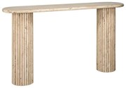 Richmond Interiors La Cantera Travertin Wandtafel Griekse Pilaren - 160 X 38cm.