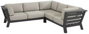 4 Seasons Outdoor Meteoro Loungeset  Loungeset    antraciet weerbestendig