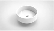 Arcqua Case waskom rond 40x40cm glans wit WAS104252