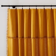 Katoen geweven gordijnpaneel Panama