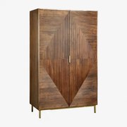 Mango Houten Kast Baty Donker Handvat Hout - Sklum