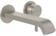 Villeroy & Boch Dawn Eengreeps wastafelkraan - Matt Brushed Nickel (RVS) TVZ10600300064