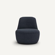 Draaifauteuil in bouclé, Rosebury