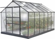 Azalia aluminium serre 2,5 x 3,7m CoverTech antraciet