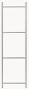 Ladder voor het modulaire rek Punctual, H 142 cm