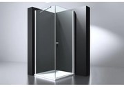 Best Design Erico vierkante cabine met 1 swing deur 100x100x200cm NANO glas 6mm 3856300