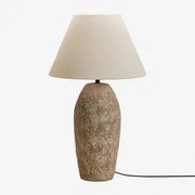 Keramische En Linnen Rollen Bruin – Zand & ↑70 Cm - Sklum