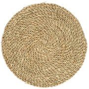 Placemat rond, zeegras,Ø 38 cm