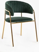 Moniel Foud Fluwelen Stoel