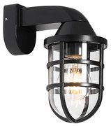 Moderne buiten wandlamp zwart IP54 - Joeri