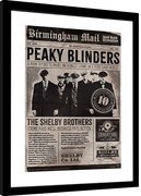 Ingelijste poster Peaky Blinders - 10th Anniversary Newspaper