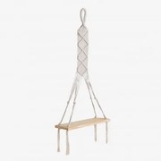 Donovan Macramé Wandtapijt Beige – Crème - Sklum