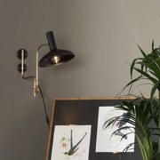 Dutchbone Devi Metalen Wandlamp Zwart