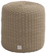 Muffin poef 40xH42 cm rond rope amber 4 Seasons Outdoor