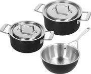 Demeyere Black 5 Potten- en pannenset, 3-delig - Black 5 - Demeyere