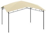 vidaXL Tuinprieel 180 g/m² 4x4x2,9 m crème