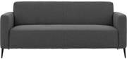 Goossens Bank Key West grijs, stof, 3-zits, modern design