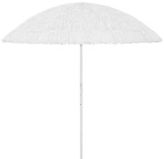 vidaXL Strandparasol Hawaï 300 cm wit