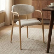 Eetkamerstoel Hout Met Armleuningen