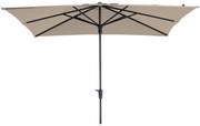 Madison stokparasol Syros luxe ecru 280x280 cm.