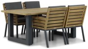 Tuinset 4 personen 180 cm Teak Old teak greywash Lifestyle Garden Furniture Dakota/Talai