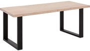 Goossens Eettafel Blade, Boomstamblad 200 x 100 cm 5 cm dik