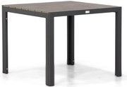 Dining Tuintafel vierkant 92 x 92 cm Grijs Young