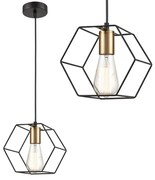 Hanglamp APP1131-1CP Zwart/goud