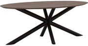 Goossens Excellent Eettafel Gs-1302, Ovaal 200 x 110 cm