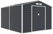 Lahti metalen gereedschapshuis 2,8 x 3,2 m Store Boss antraciet