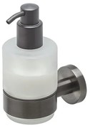 Geesa Nemox Zeepdispenser 200 ml Zwart metaal geborsteld 91651609