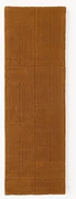 Handgetufte wollen loper Alexia met geometrisch patroon