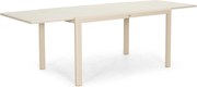 Dining Tuintafel rechthoekig uitschuifbaar 140/240x90 cm Zand/Beige Montaro