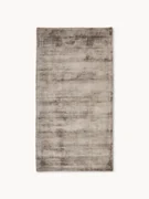 Handgeweven viscose vloerkleed Jane